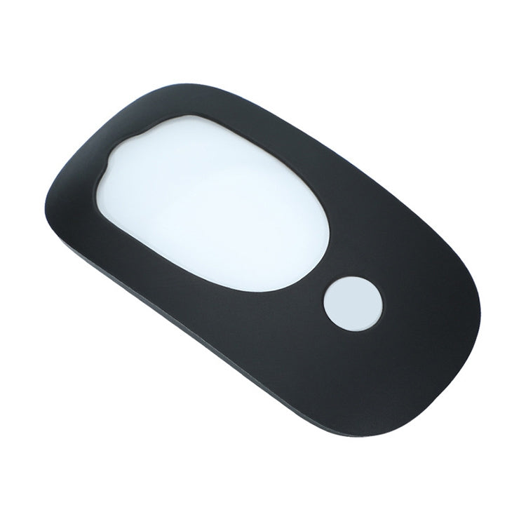 For Apple Magic Mouse 1 / 2 Mouse Silicone Protective Case(Black) - Protective Bags by PMC Jewellery | Online Shopping South Africa | PMC Jewellery | Buy Now Pay Later Mobicred