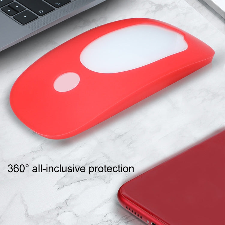 For Apple Magic Mouse 1 / 2 Mouse Silicone Protective Case(White) - free shipping - PMC Jewellery - Order now!