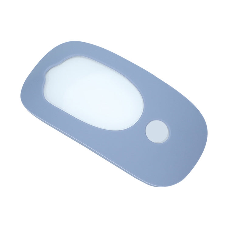 For Apple Magic Mouse 1 / 2 Mouse Silicone Protective Case(Gray Blue) - Protective Bags by PMC Jewellery | Online Shopping South Africa | PMC Jewellery | Buy Now Pay Later Mobicred