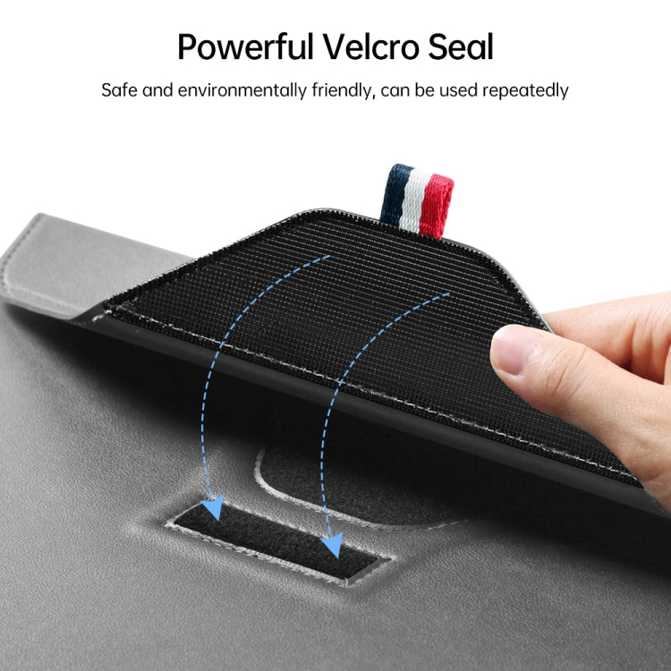 For 13/14 inch Envelope Holder Laptop Sleeve Bag(Dark Green) - 14.1 inch by PMC TechLife | Online Shopping South Africa | PMC TechLife | Buy Now Pay Later Mobicred