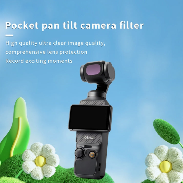 For DJI OSMO Pocket 3 JSR CB Series Camera Lens Filter, Filter:8 in 1 CPL ND NIGHT - free shipping - PMC TechLife - Order now!