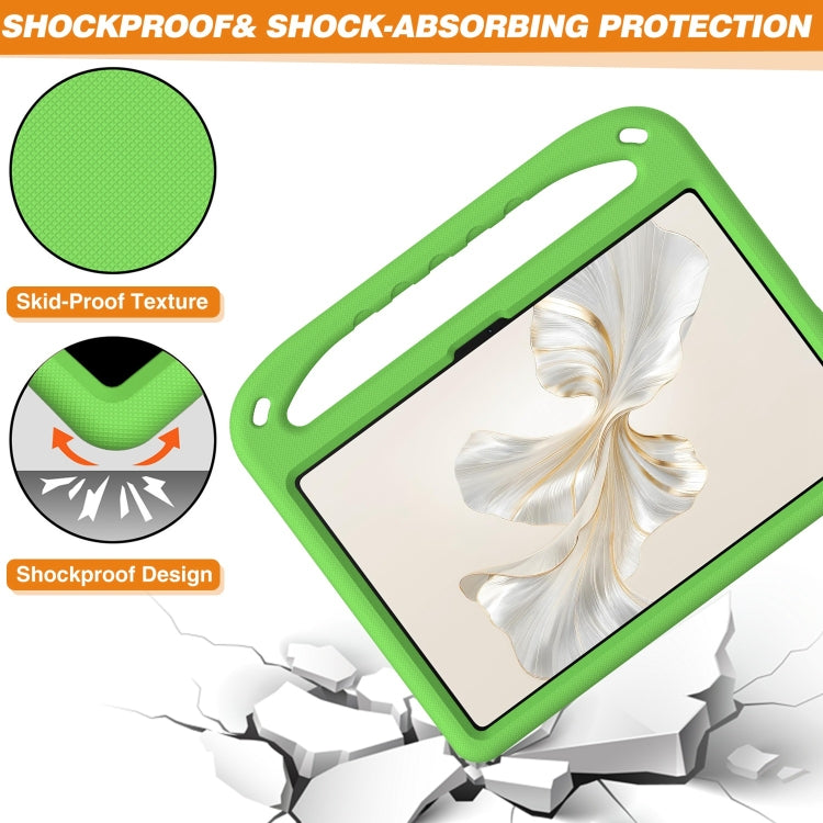 For Honor Pad 9 Handle Portable EVA Shockproof Tablet Case(Green) - Honor by PMC TechLife | Online Shopping South Africa | PMC TechLife | Buy Now Pay Later Mobicred