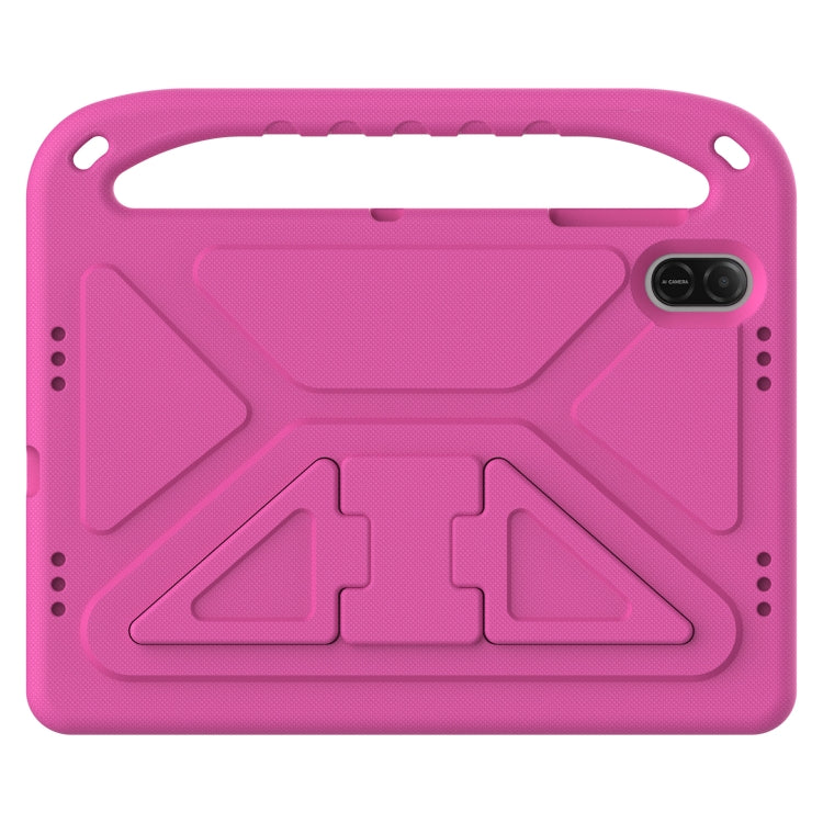 For Honor Pad X8a Handle Portable EVA Shockproof Tablet Case(Rose Red) - Honor by PMC TechLife | Online Shopping South Africa | PMC TechLife | Buy Now Pay Later Mobicred