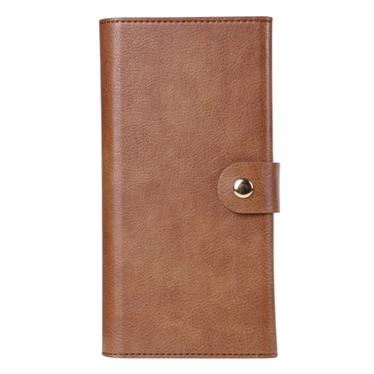 For iPhone 13 Pro ViLi GV Series MagSafe Magnetic Zipper Leather Phone Case(Brown) - iPhone 13 Pro Cases by ViLi | Online Shopping South Africa | PMC Jewellery | Buy Now Pay Later Mobicred