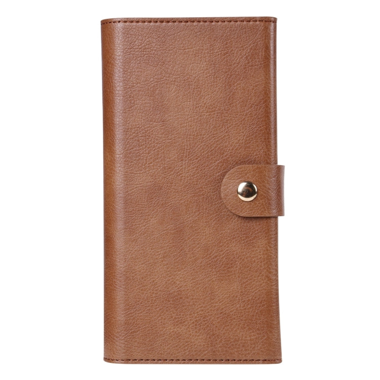 For iPhone 14 Pro ViLi GV Series MagSafe Magnetic Zipper Leather Phone Case(Brown) - iPhone 14 Pro Cases by ViLi | Online Shopping South Africa | PMC Jewellery | Buy Now Pay Later Mobicred