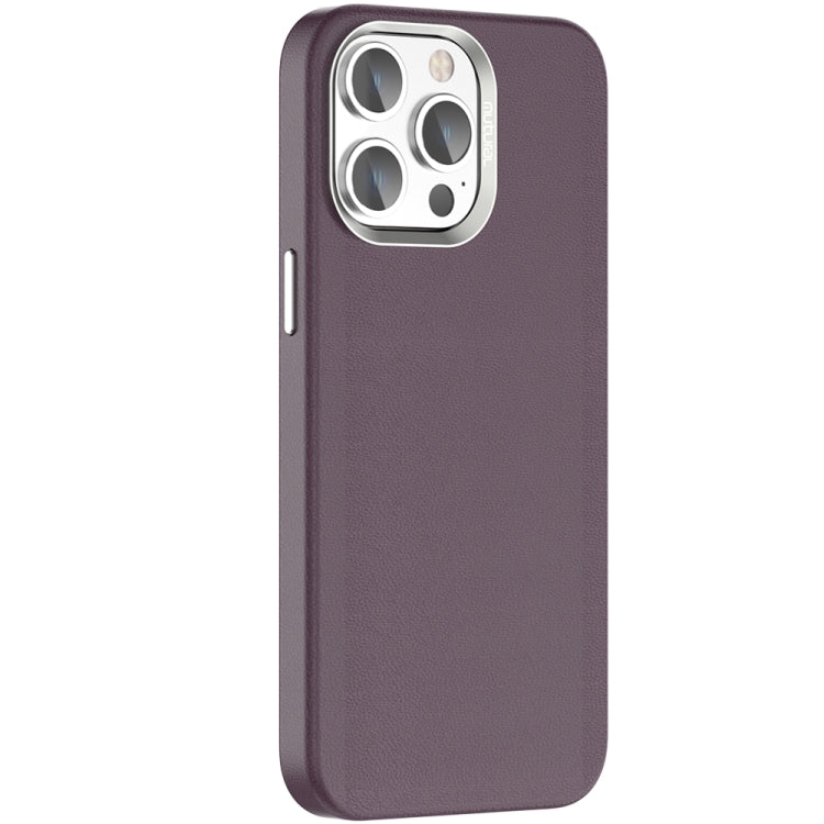 For iPhone 15 Pro Max Mutural Mingdian Series MagSafe Magnetic Phone Case(Dark Purple) - iPhone 15 Pro Max Cases by Mutural | Online Shopping South Africa | PMC Jewellery | Buy Now Pay Later Mobicred