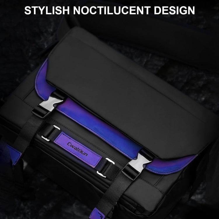 Cwatcun D85 Camera Bag Side Quick Access Camera Messenger Case Waterproof Bag, Size:36.5 x 17 x 26cm Large(Black) - free shipping - PMC TechLife - Order now!
