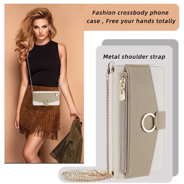 For Honor 30 Pro Crossbody Litchi Texture Leather Phone Case(White) - Honor Cases by PMC TechLife | Online Shopping South Africa | PMC TechLife | Buy Now Pay Later Mobicred