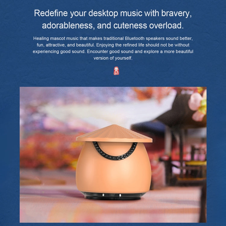 EWA A123 Portable Mini Speaker Chinese Style Bluetooth Speaker(Red) - free shipping - PMC Jewellery - Order now!