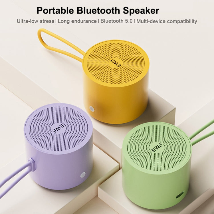 EWA A127 Outdoor IPX5 Waterproof Portable Mini TWS Wireless Bluetooth Speaker(Purple) - free shipping - PMC Jewellery - Order now!