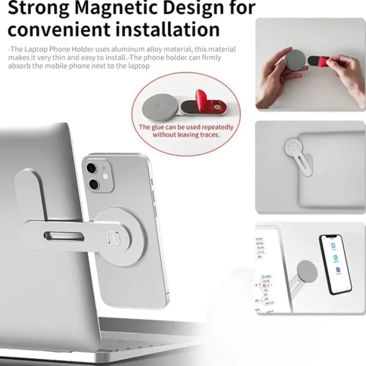 ZF010 For Tesla Magnetic Hidden Phone Holder, with Magnets Sheet(Blue) - Special Car Holders by PMC TechLife | Online Shopping South Africa | PMC TechLife | Buy Now Pay Later Mobicred