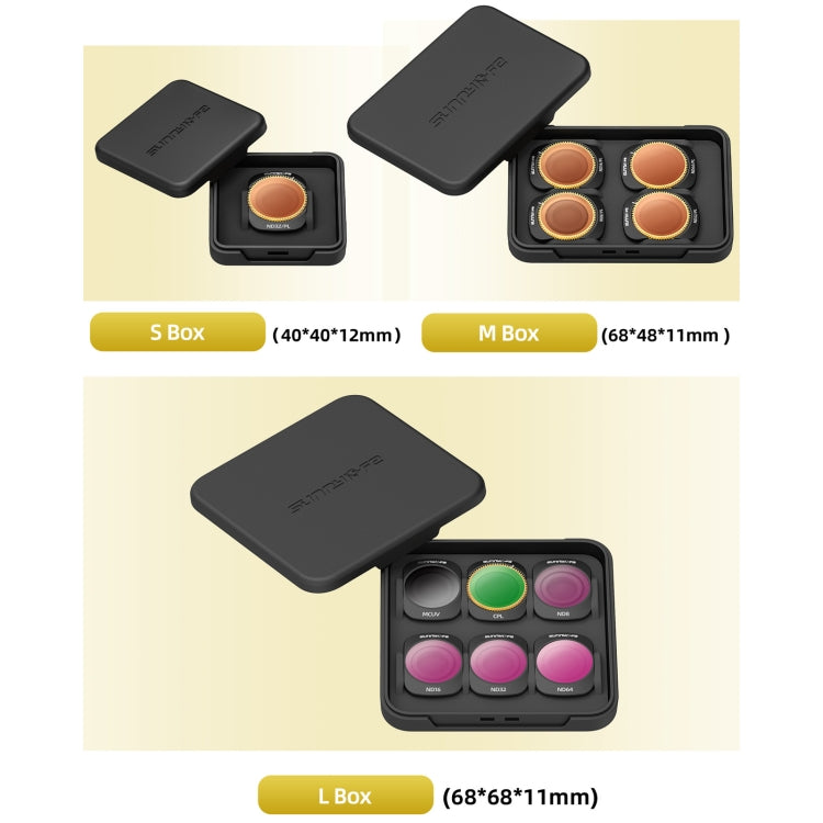 For DJI OSMO Pocket 3 Sunnylife Camera Lens Magnetic Metal Filter, Filter:ND16 - Lens Accessories by Sunnylife | Online Shopping South Africa | PMC TechLife | Buy Now Pay Later Mobicred