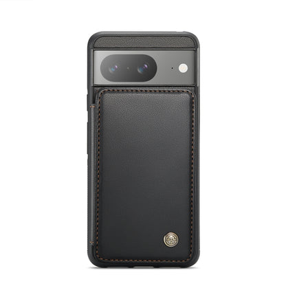 For Google Pixel 8 CaseMe C22 Card Slots Holder RFID Anti-theft Phone Case(Black) - Google Cases by CaseMe | Online Shopping South Africa | PMC Jewellery | Buy Now Pay Later Mobicred