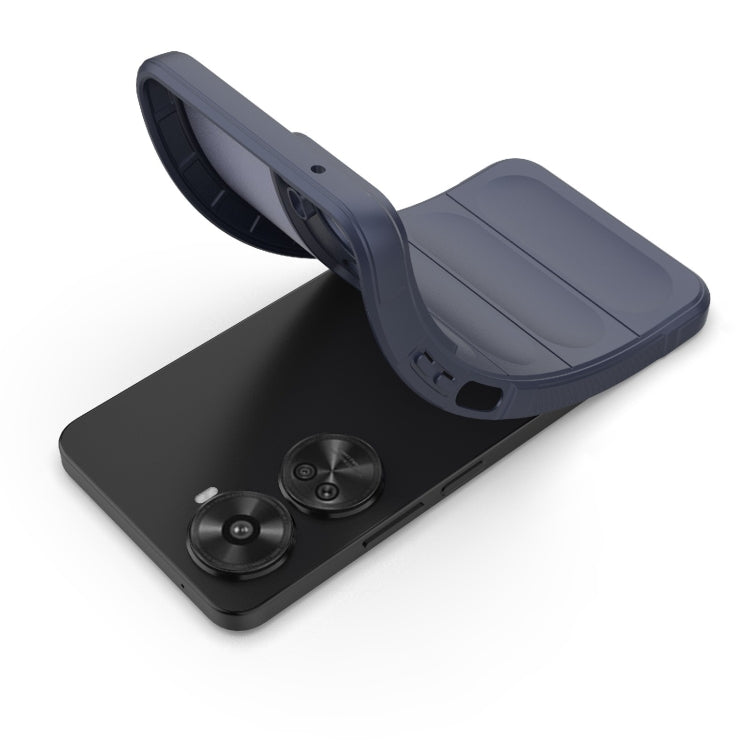 For Huawei nova 11 SE Magic Shield TPU + Flannel Phone Case(Black) - Huawei Cases by PMC TechLife | Online Shopping South Africa | PMC TechLife | Buy Now Pay Later Mobicred