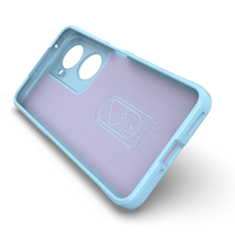 For Huawei nova 11 SE Magic Shield TPU + Flannel Phone Case(Black) - Huawei Cases by PMC TechLife | Online Shopping South Africa | PMC TechLife | Buy Now Pay Later Mobicred