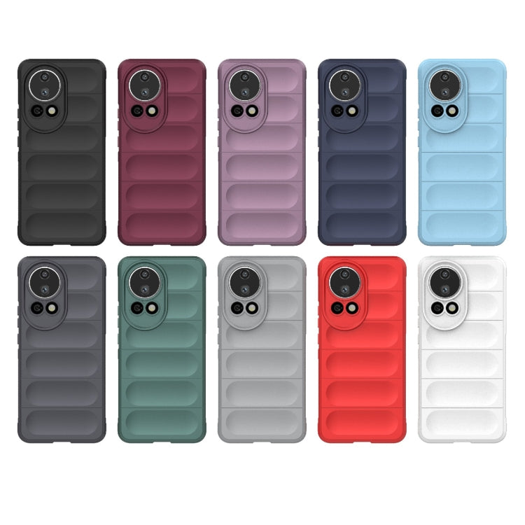 For Huawei nova 12 Ultra / 12 Pro Magic Shield TPU + Flannel Phone Case(Black) - Huawei Cases by PMC TechLife | Online Shopping South Africa | PMC TechLife | Buy Now Pay Later Mobicred