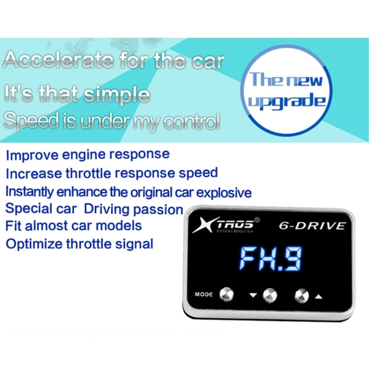 For Proton X70 TROS TS-6Drive Potent Booster Electronic Throttle Controller - Car Modification by TROS | Online Shopping South Africa | PMC Jewellery | Buy Now Pay Later Mobicred