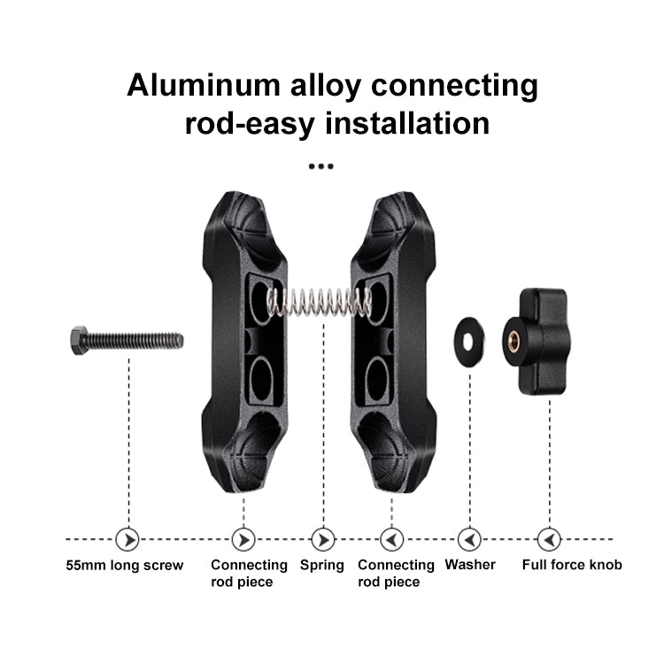 RUIGPRO Crab Clamp Action Camera Bracket 1/4 Ball Head Mount - Holder by RUIGPRO | Online Shopping South Africa | PMC Jewellery | Buy Now Pay Later Mobicred