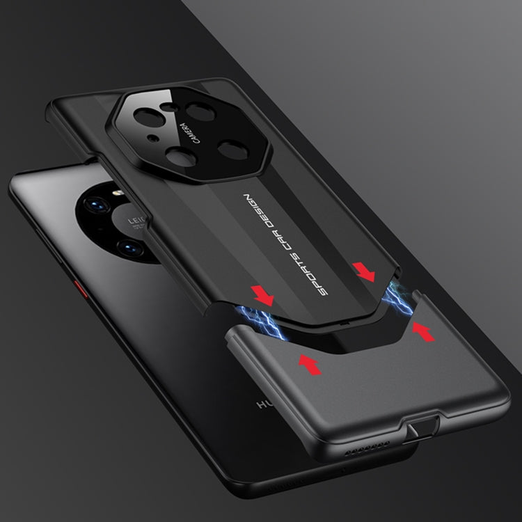 For Huawei Mate 40 Pro GKK Imitation Ultimate Design All-inclusive Shockproof Phone Case(Balck) - Huawei Cases by GKK | Online Shopping South Africa | PMC Jewellery | Buy Now Pay Later Mobicred