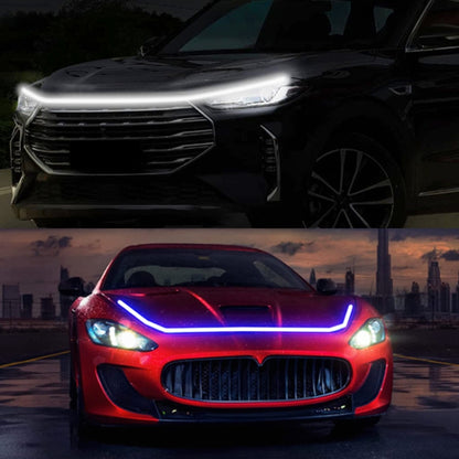 Car Startup Scan Through Hood LED Daytime Running Atmosphere Light, Length:1.8m(White Light) - Running Lights by PMC Jewellery | Online Shopping South Africa | PMC Jewellery | Buy Now Pay Later Mobicred