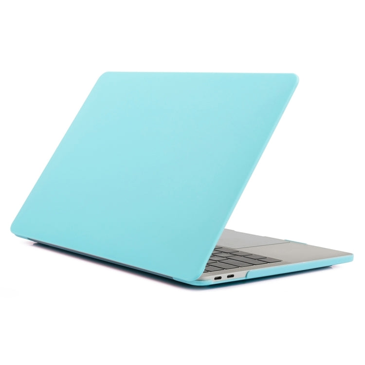 For MacBook Pro 16 inch M3 Max Laptop Matte Style Protective Case(Actual Blue) - MacBook Pro Cases by PMC Jewellery | Online Shopping South Africa | PMC Jewellery | Buy Now Pay Later Mobicred