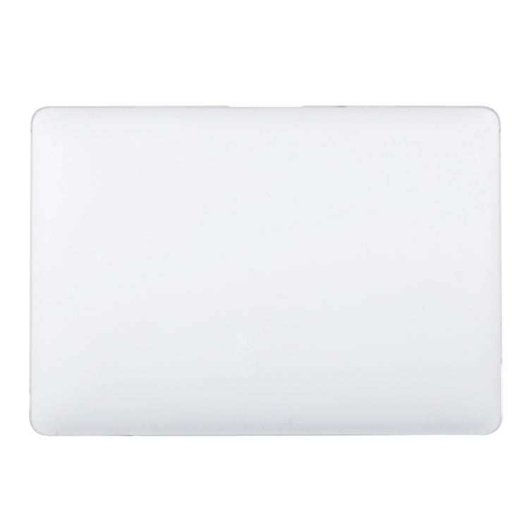 For MacBook Pro 16 inch M3 Max Laptop Matte Style Protective Case(Transparent) - MacBook Pro Cases by PMC Jewellery | Online Shopping South Africa | PMC Jewellery | Buy Now Pay Later Mobicred