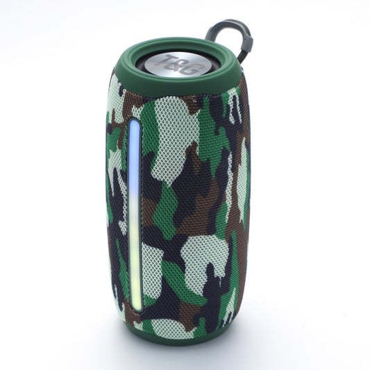 T&G TG663 Portable Colorful LED Wireless Bluetooth Speaker Outdoor Subwoofer(Camouflage) - Desktop Speaker by T&G | Online Shopping South Africa | PMC Jewellery | Buy Now Pay Later Mobicred