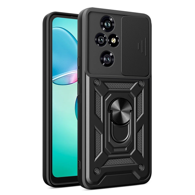 For Honor 200 Pro Sliding Camera Cover Design TPU+PC Phone Case(Black) - free shipping - PMC TechLife - Order now!