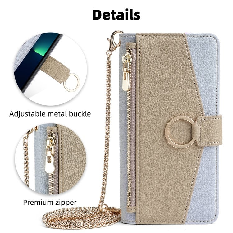 For Huawei nova 9 SE 4G Crossbody Litchi Texture Leather Phone Case(Blue) - Huawei Cases by PMC TechLife | Online Shopping South Africa | PMC TechLife | Buy Now Pay Later Mobicred