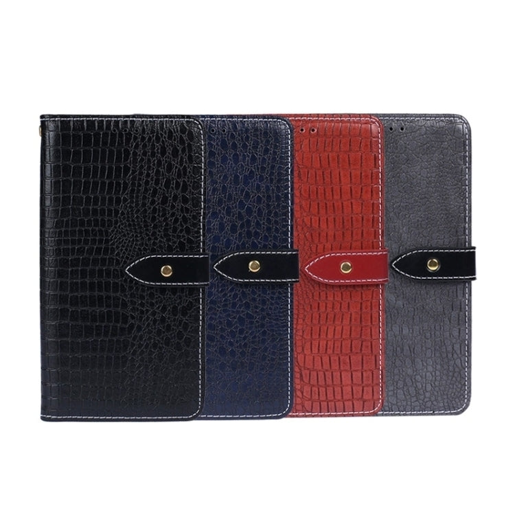 For Nothing Phone 2 idewei Crocodile Texture Leather Phone Case(Red) - Nothing Cases by idewei | Online Shopping South Africa | PMC Jewellery | Buy Now Pay Later Mobicred