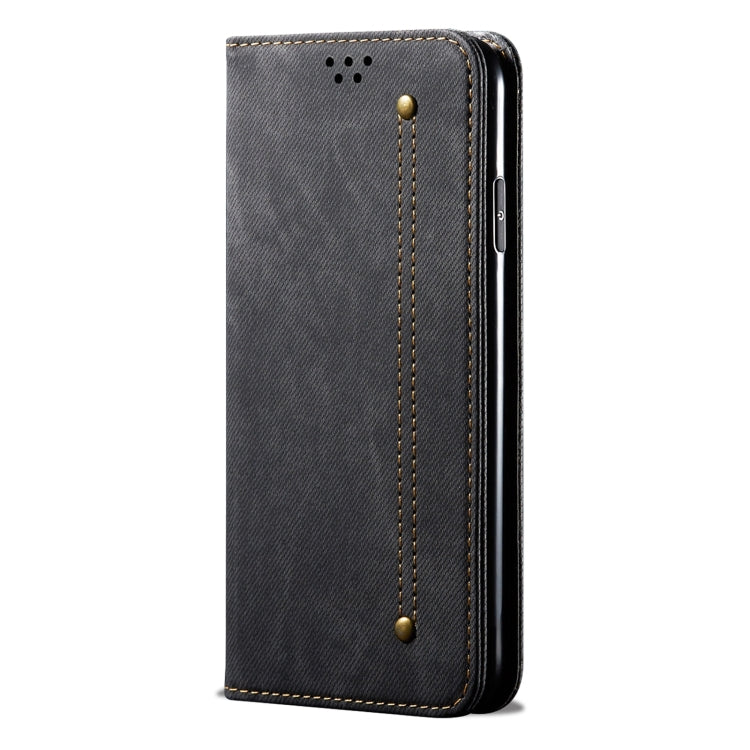 For Motorola Moto G04 / G24 Denim Texture Flip Leather Phone Case(Black) - free shipping - PMC TechLife - Order now!