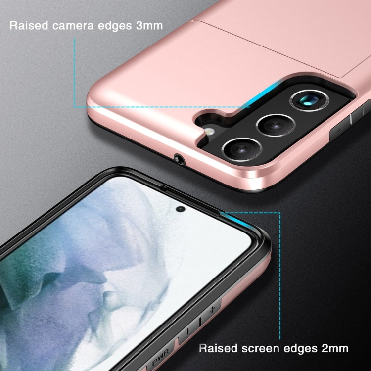 For Samsung Galaxy S24 Ultra 5G Shockproof Armor Phone Case with Card Slot(Grey) - Galaxy S24 Ultra 5G Cases by PMC TechLife | Online Shopping South Africa | PMC TechLife | Buy Now Pay Later Mobicred