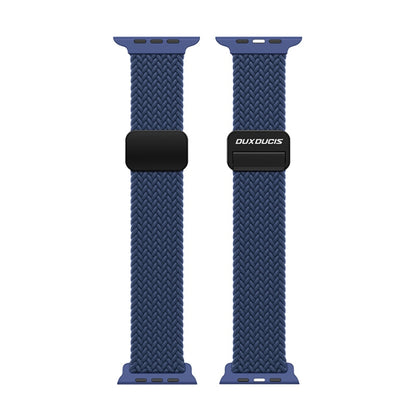 For Apple Watch Series 5 44mm DUX DUCIS Mixture Pro Series Magnetic Buckle Nylon Braid Watch Band(Rainbow) - Watch Bands by DUX DUCIS | Online Shopping South Africa | PMC Jewellery | Buy Now Pay Later Mobicred