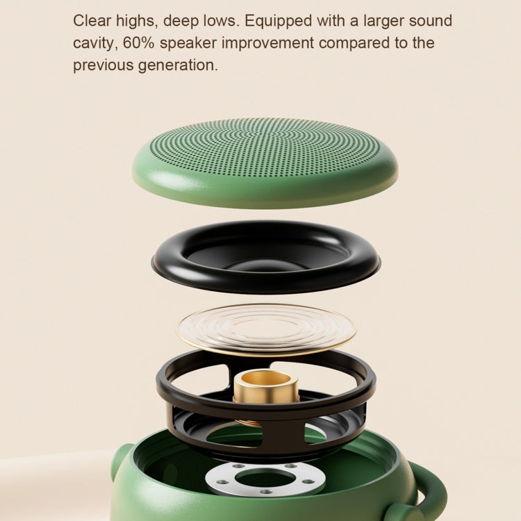 EWA A20 Mini Bluetooth Bass Radiator Metal Speaker(Brown) - free shipping - PMC Jewellery - Order now!