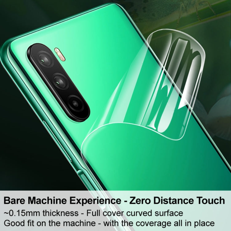 For ZTE nubia Red Magic 9 Pro+ 2pcs imak Curved Hydrogel Film Pnone Back Protector - ZTE Tempered Glass by imak | Online Shopping South Africa | PMC TechLife | Buy Now Pay Later Mobicred
