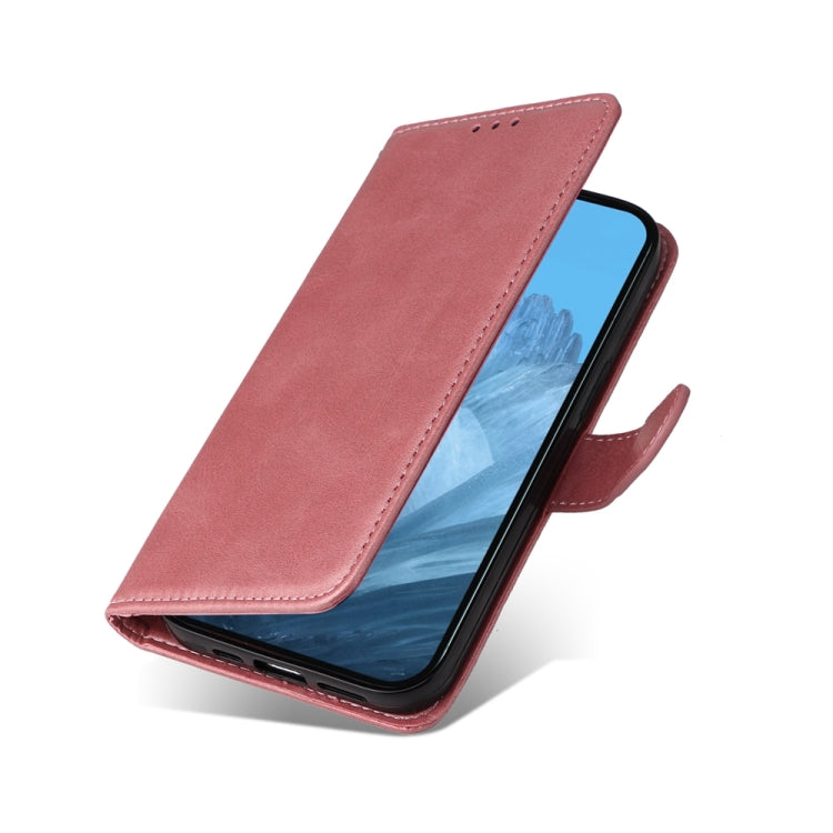 For Google Pixel 9 Classic Calf Texture Flip Leather Phone Case(Rose Gold) - Google Cases by PMC TechLife | Online Shopping South Africa | PMC TechLife | Buy Now Pay Later Mobicred