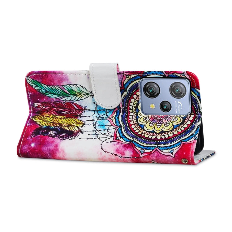 For Blackview A53 Pro Painted Pattern Horizontal Flip Leather Phone Case(Dreamcatcher) - More Brand by PMC TechLife | Online Shopping South Africa | PMC TechLife | Buy Now Pay Later Mobicred