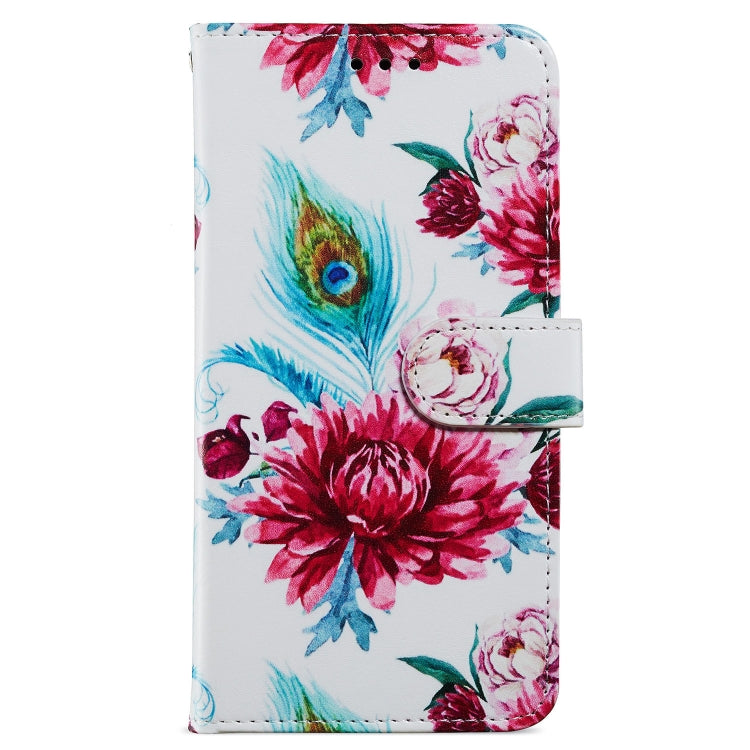 For Ulefone Note 14 Painted Pattern Horizontal Flip Leather Phone Case(Peacock Flower) - Ulefone Cases by PMC Jewellery | Online Shopping South Africa | PMC Jewellery | Buy Now Pay Later Mobicred