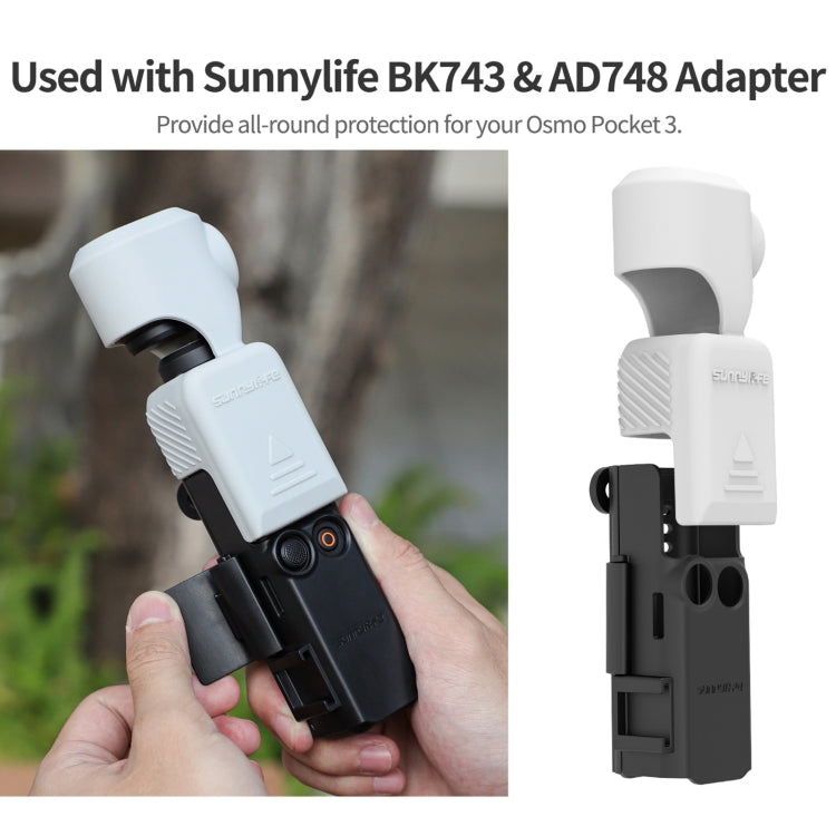 For DJI Osmo Pocket 3 Sunnylife OP3-BHT746 Silicone Protective Case(Red) - free shipping - PMC TechLife - Order now!