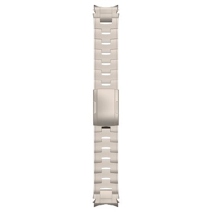 For Samsung Galaxy Watch6/6 Classic/5/5 Pro Button Style Titanium Steel Metal Watch Band(Titanium Color) - Watch Bands by PMC Jewellery | Online Shopping South Africa | PMC Jewellery