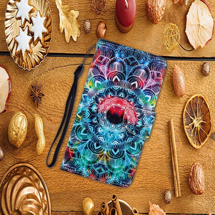 For Xiaomi Redmi Note 13 Pro 5G Colored Drawing Pattern Leather Phone Case(Mandala) - Note 13 Pro Cases by PMC TechLife | Online Shopping South Africa | PMC TechLife