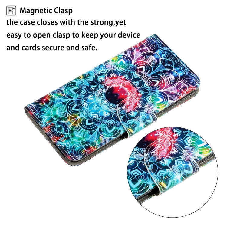 For Xiaomi Redmi Note 13 Pro 5G Colored Drawing Pattern Leather Phone Case(Mandala) - Note 13 Pro Cases by PMC TechLife | Online Shopping South Africa | PMC TechLife