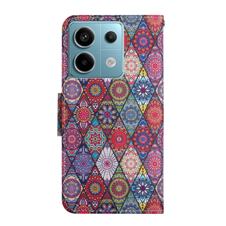 For Xiaomi Redmi Note 13 Pro 5G Colored Drawing Pattern Leather Phone Case(Diamond Kaleidoscope) - free shipping - PMC TechLife - Order now!