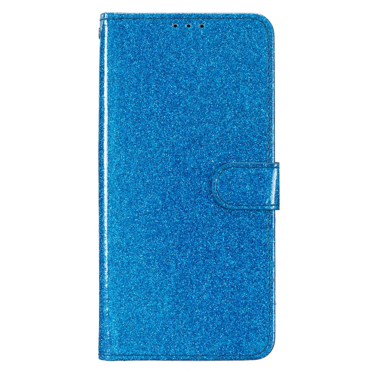 For Blackview A53 Pro Glitter Powder Flip Leather Phone Case(Blue) - More Brand by PMC TechLife | Online Shopping South Africa | PMC TechLife | Buy Now Pay Later Mobicred