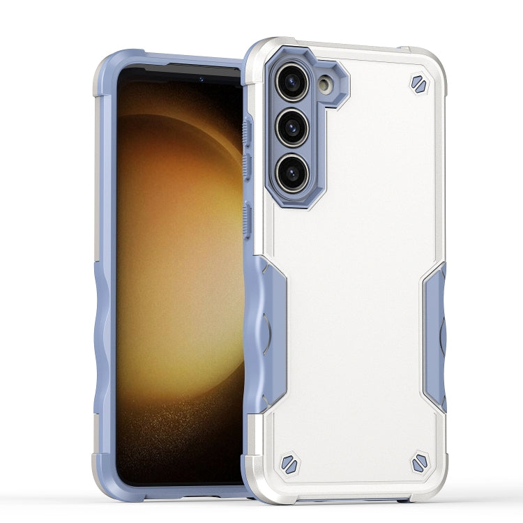 For Samsung Galaxy S24+ 5G Non-slip Shockproof Armor Phone Case(White) - Galaxy S24+ 5G Cases by PMC Jewellery | Online Shopping South Africa | PMC Jewellery