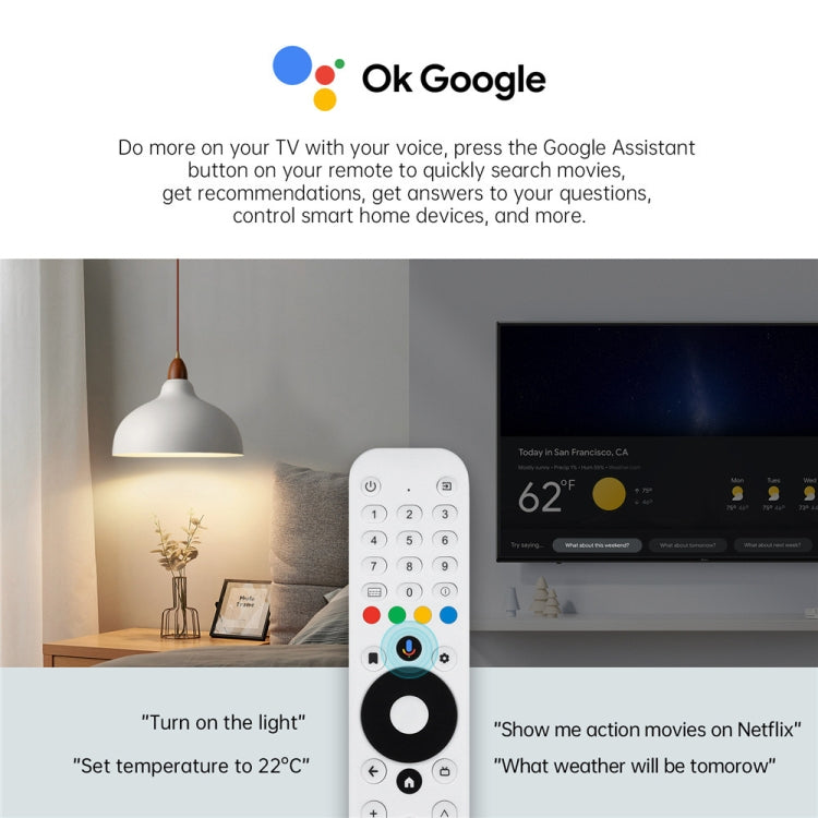 MECOOL KM2 Plus Android 11 Dual-band WiFi Smart Voice TV Box 4GB+32GB, US Plug(White) - Amlogic S905 by MECOOL | Online Shopping South Africa | PMC Jewellery | Buy Now Pay Later Mobicred