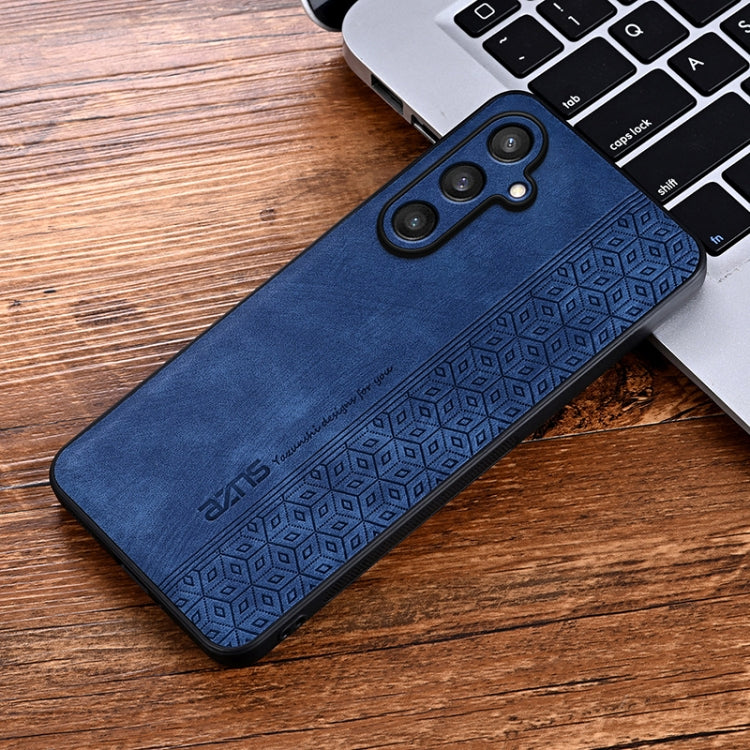 For Samsung Galaxy S24 5G AZNS 3D Embossed Skin Feel Phone Case(Sapphire Blue) - Galaxy S24 5G Cases by AZNS | Online Shopping South Africa | PMC Jewellery | Buy Now Pay Later Mobicred