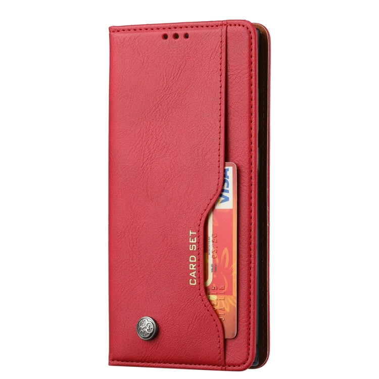 For Samsung Galaxy S25 Ultra 5G Knead Skin Texture Flip Leather Phone Case(Red) - Galaxy S25 Ultra 5G Cases by PMC Jewellery | Online Shopping South Africa | PMC Jewellery | Buy Now Pay Later Mobicred