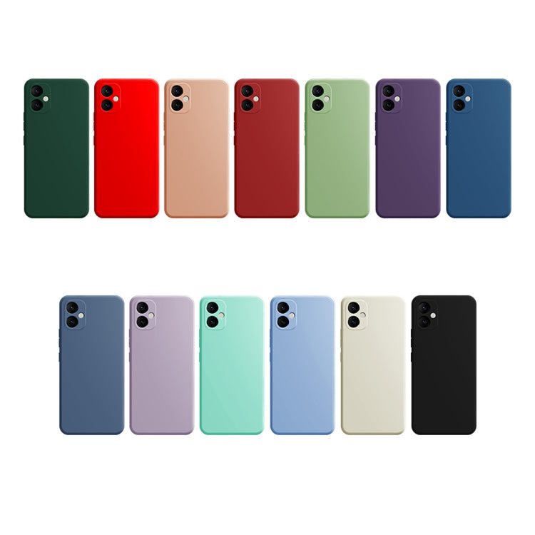 For Samsung Galaxy A05 Imitation Liquid Silicone Phone Case(Grey) - Galaxy Phone Cases by PMC TechLife | Online Shopping South Africa | PMC TechLife