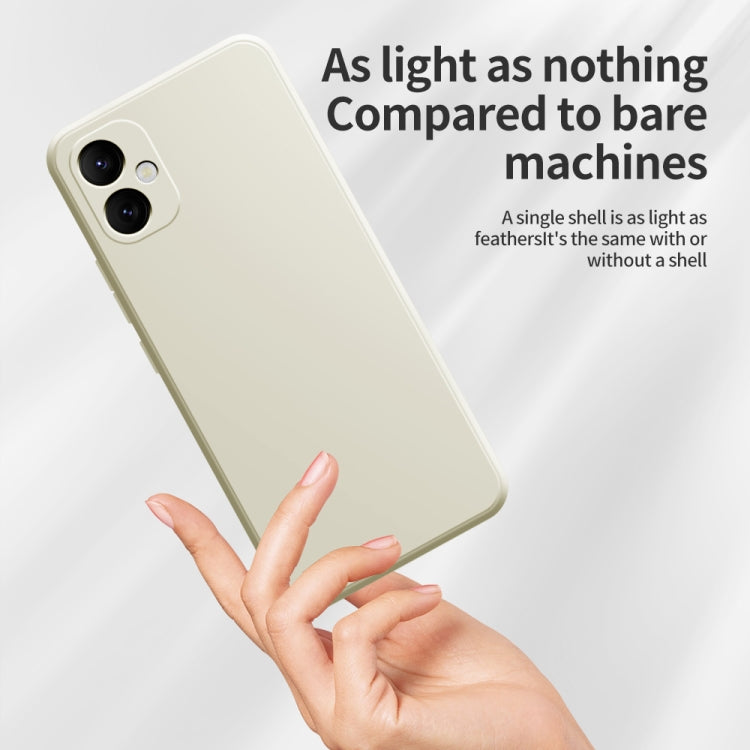 For Samsung Galaxy A05 Imitation Liquid Silicone Phone Case(Grey) - Galaxy Phone Cases by PMC TechLife | Online Shopping South Africa | PMC TechLife